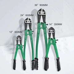 12 Inch 14 Inch Bolt Cutter Heavy Duty Rebar Cutting Pliers Cr-V Steel Thicken Wire Cutter for Lock Chain Cutting