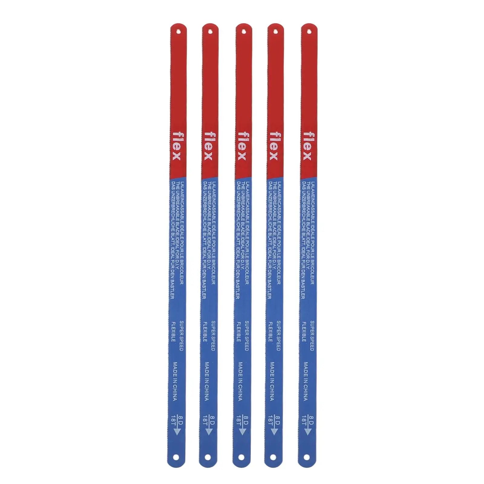 5PCS Hacksaw Blade 300mm M 35 Steel Hand Saw Blades For Blades 14T/18T/24T Bi-Metal For Meat Wood Cut For PVC Pipe Cutting