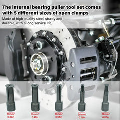 Motorcycle Bearing Pullers 9-23mm Bicycle Inner Bearing Extractor Hand Repairing Tools Wheel Gear Remover Pulling Extractor