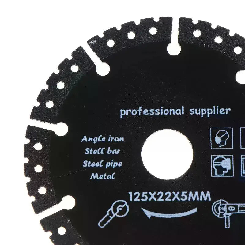 Angle Grinder Cutting Disc 125mm Saw  Grinding Wheel Durable for Woodworking and Metal Cutting Projects