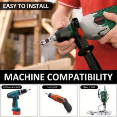 Metal Drills Five Blade Chamfering Machine Hexagonal Handle Drill Bit Woodworking Drilling Special Drill Bit Tool Parts Bit Set