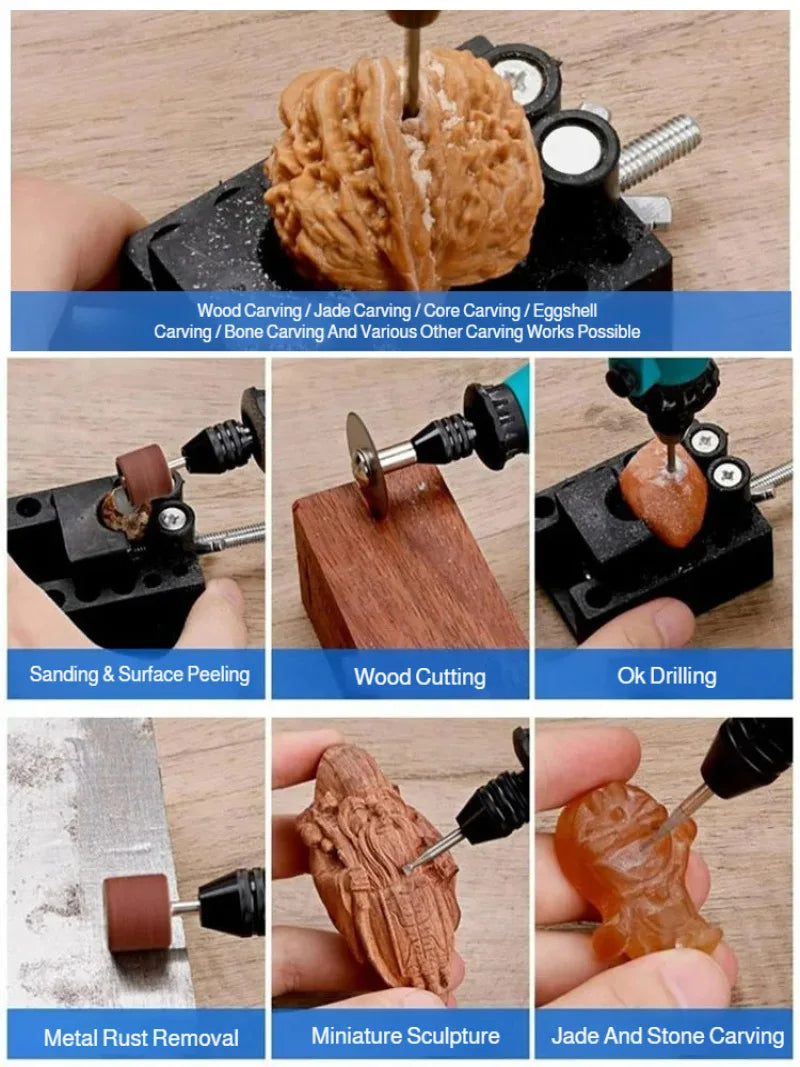 Mini handheld grinder tool, small carving machine, electric sander, polisher, wood carving electric grinder