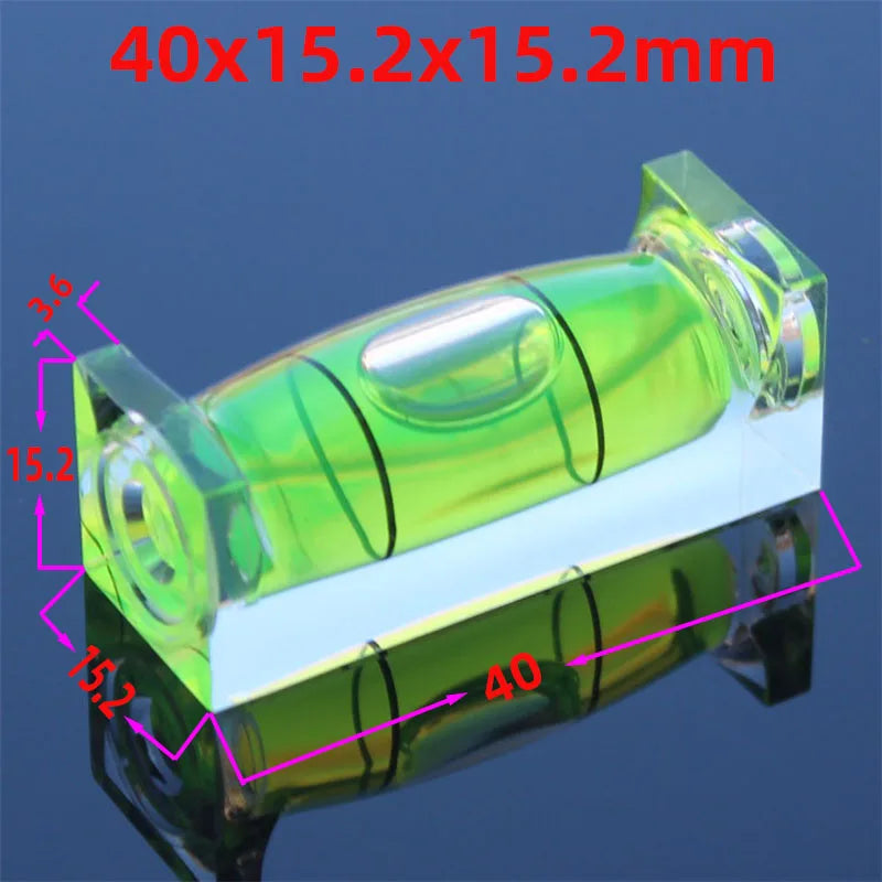 Spirit Level Bubble Water Bead Circular or Square For Horizontal Level Ruler Bar Rule Maintenance Accessory 1PCS
