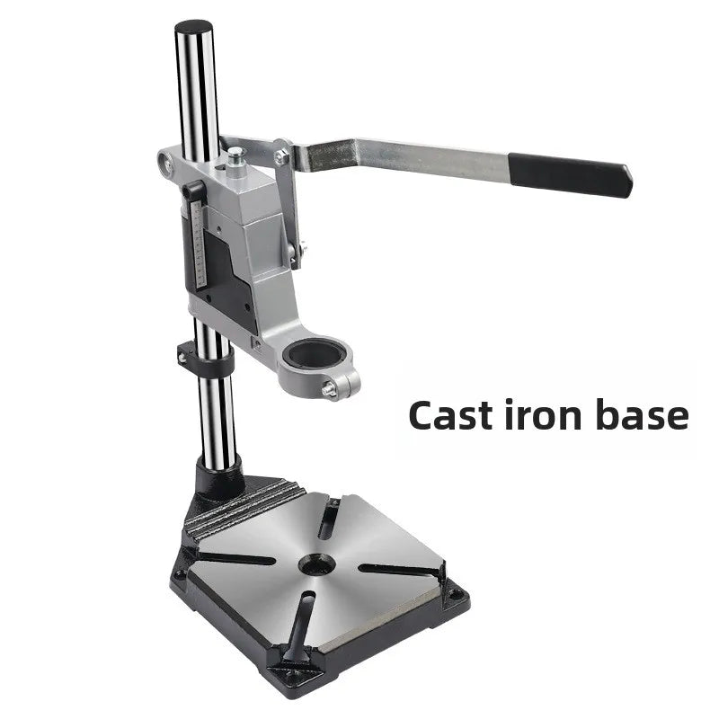 Electric Bench Drill Stand Multifunctional Table Top Drill Fixed Frame Aluminum Alloy Power Grinder Accessories