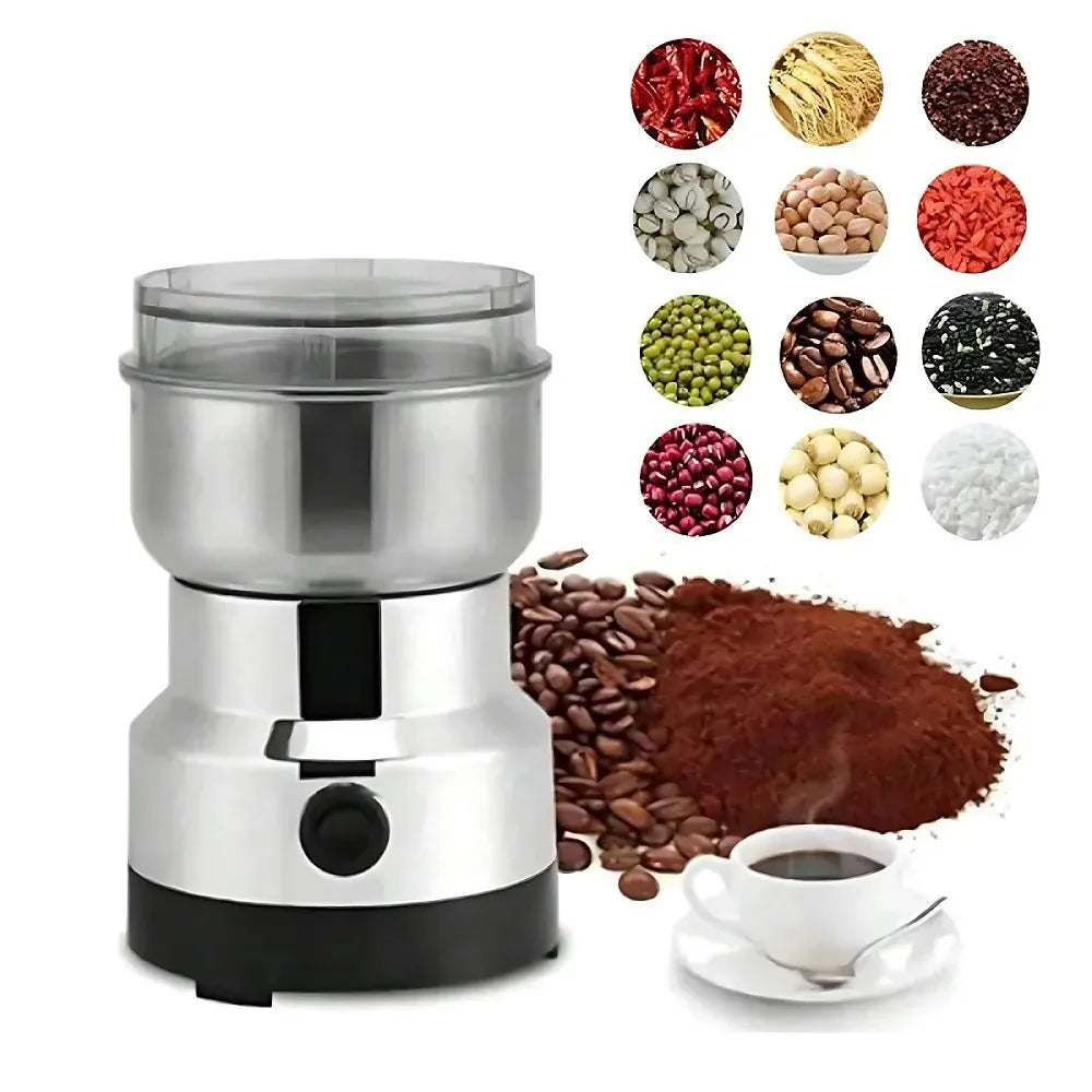 Electric Grinder Bean Grinding Tool Stainless Steel Milling Hine For Seeds Spices Herbs Multipurpose Nuts Coffee Grinder ﻿