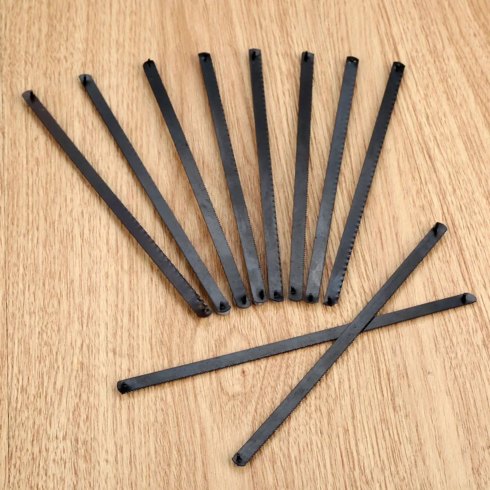 10pcs 150mm 6-inch 24T Mini Hacksaw Blade Carbon Steel Saw Blades Woodworking