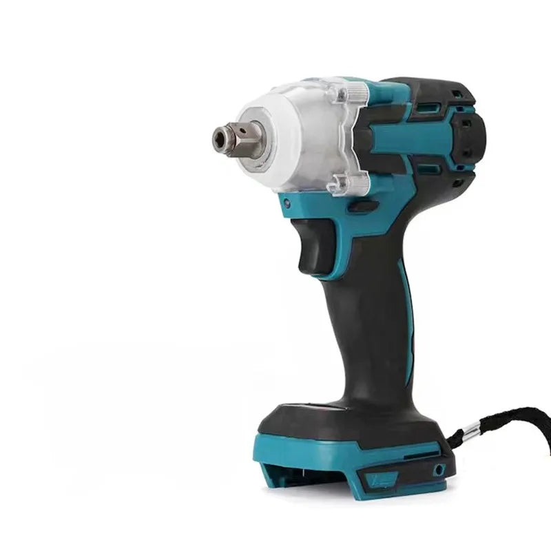 Electric Impact Wrench Brushless Motor Strong Torque Li-ion Battery LED Light Cordless Car Tires