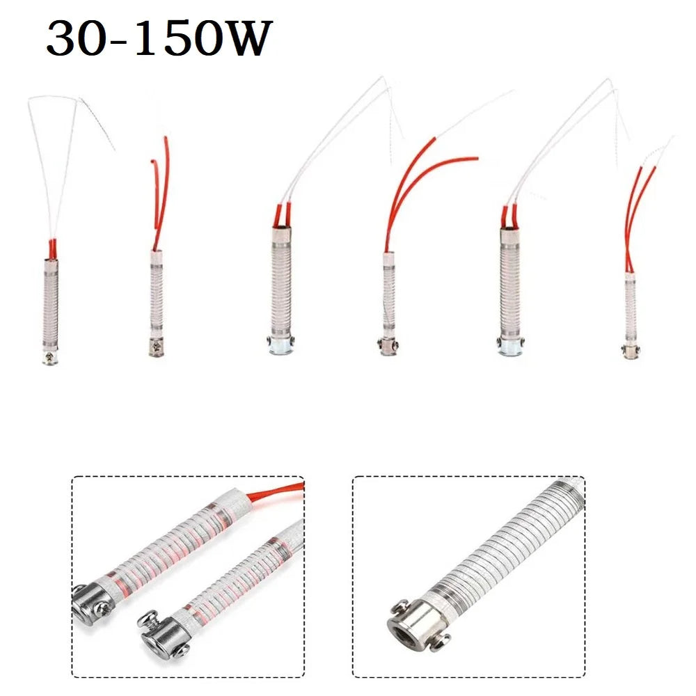 Electric Soldering Iron Core 30 40 60 80 100 150W 220V External Heat Heating Element Weld Equipment Welding Tool
