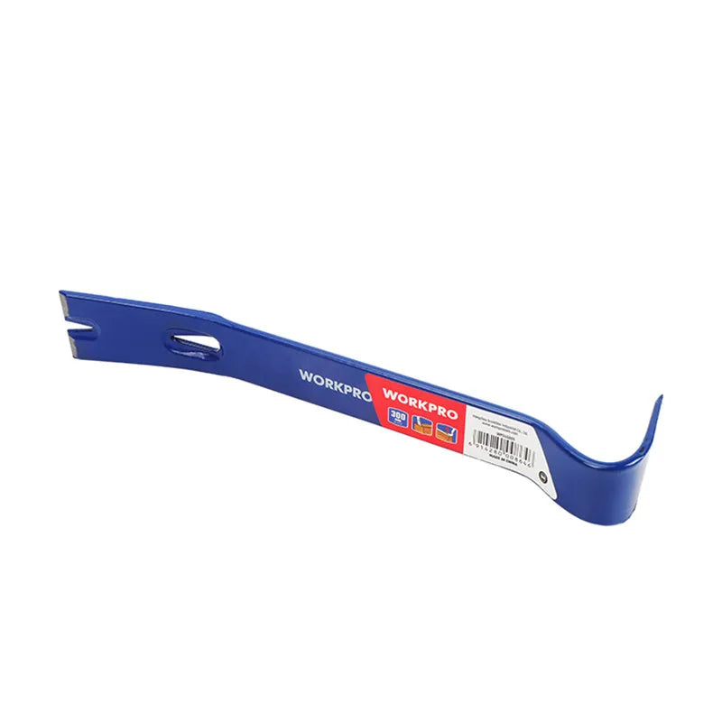 WORKPRO Thin Flat Pry Bar, 12" & 18" Nail Puller Wrecking Bar, Heavy-Duty Molding Removal Tool, WP245001 / WP245002