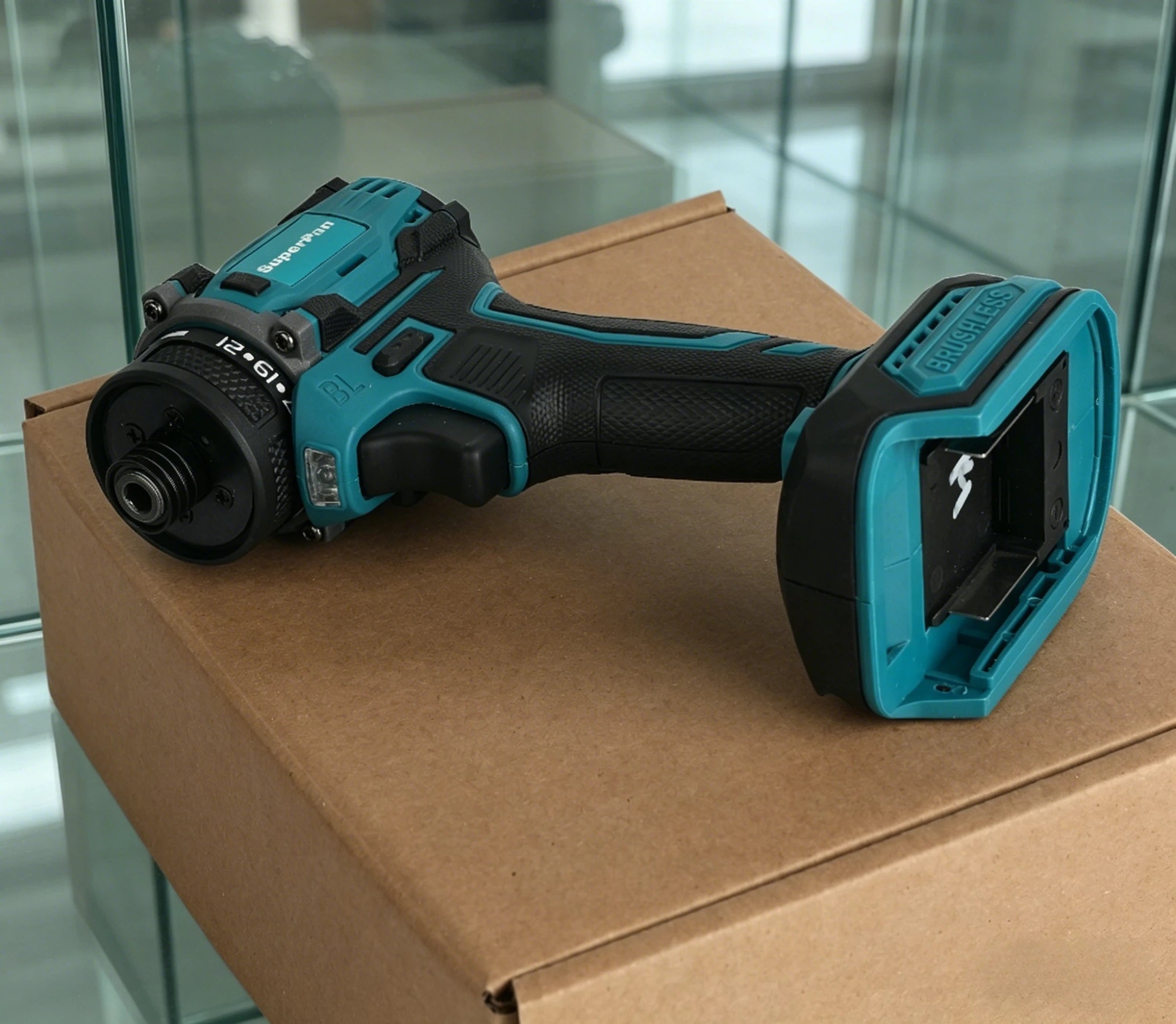 20V Brushless Impact Driver, Perfect for Car Repair, Tire Work & Mechanical Maintenance，For makita Battery
