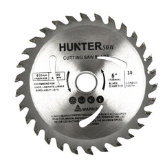 5" Circular Saw Blade For Woodworking 30 Teeth Power Through Projects 125mm Wood Cutting Disc Rugged Design With Smooth BurrFree