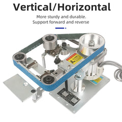 Abrasive Belt Machine Industrial Grade Small Belt Sanding Machine 762x25mm polisher Sharpener Polishing Grinding Machine