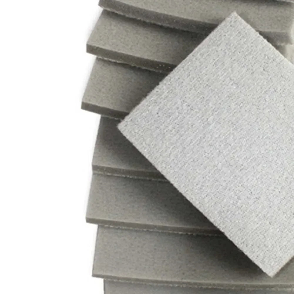 1pc Flocking Sponge Square Sandpaper Abrasive Sponge Grain P300-P3000 Sanding Sponge Block Pad Abrasive Paper Sanding Sheets