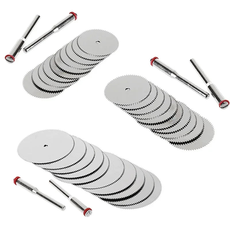 15PCS 22mm Wood Cutting Disc Dremel Rotary Tool Circular Saw Blade Dremel Cutting Tools For Woodworking Tool Dremel Accessories