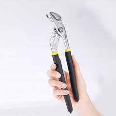 10-Inch Water Pump Pliers with Multi-Position Adjustment - High Carbon Steel, Serrated Jaws for Secure Grip on Pipes & Nuts