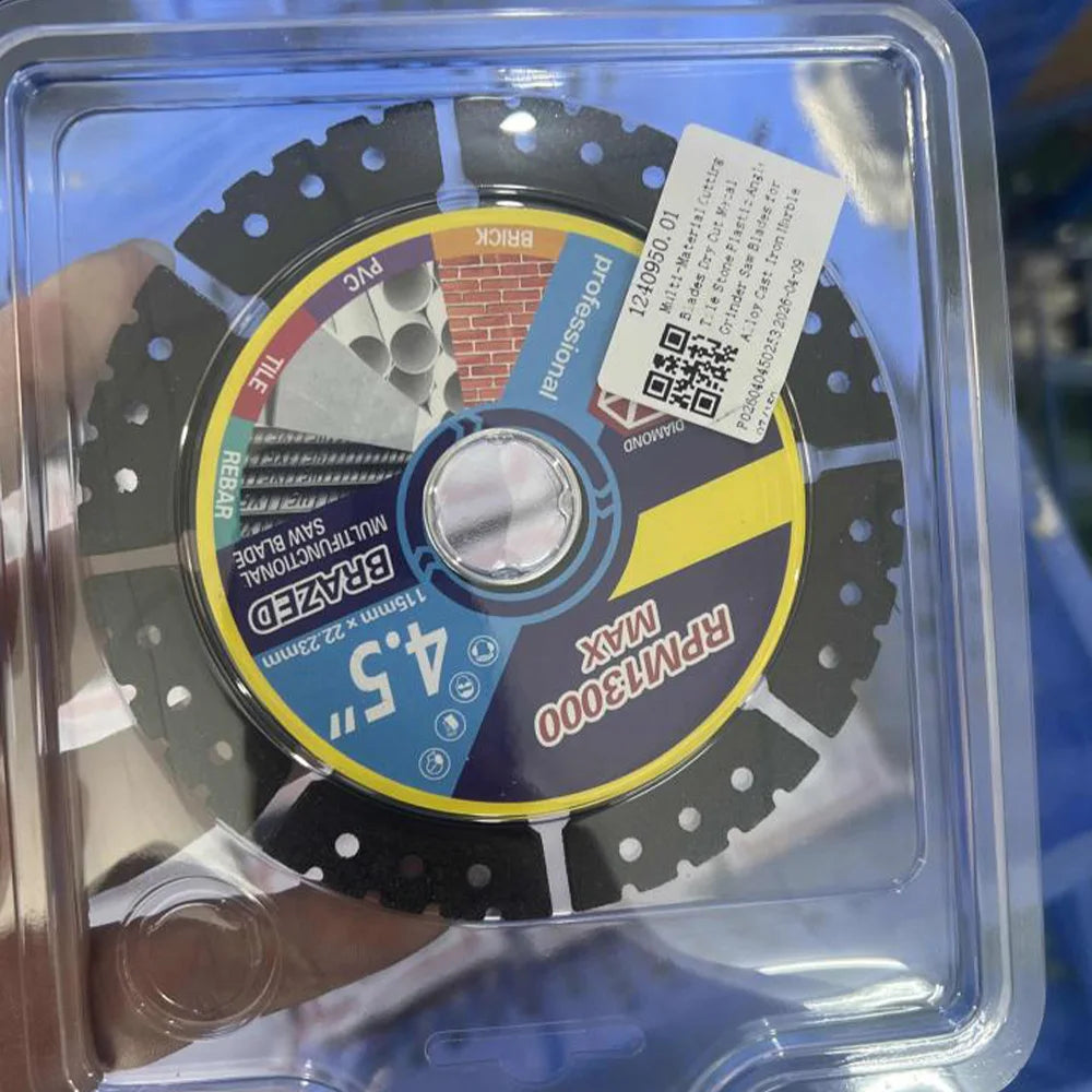 Diamond Composite Multifunctional Cutting Saw Blade Ultra-thin Saw Blade Ceramic Tile Glass Cutting Disc for Angle Grinder