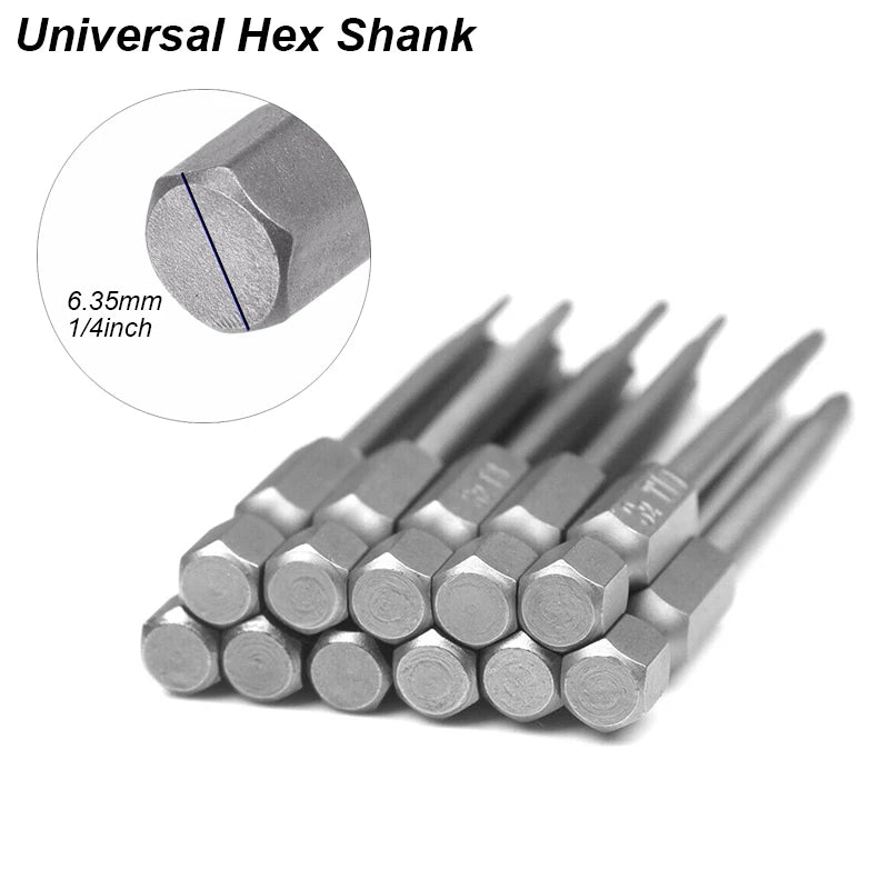 Hex Allen Wrench Bit Set Metric Imperial SAE Screwdriver Electric Power Drill Adapter Driver Key Socket Security Magnetic Tip
