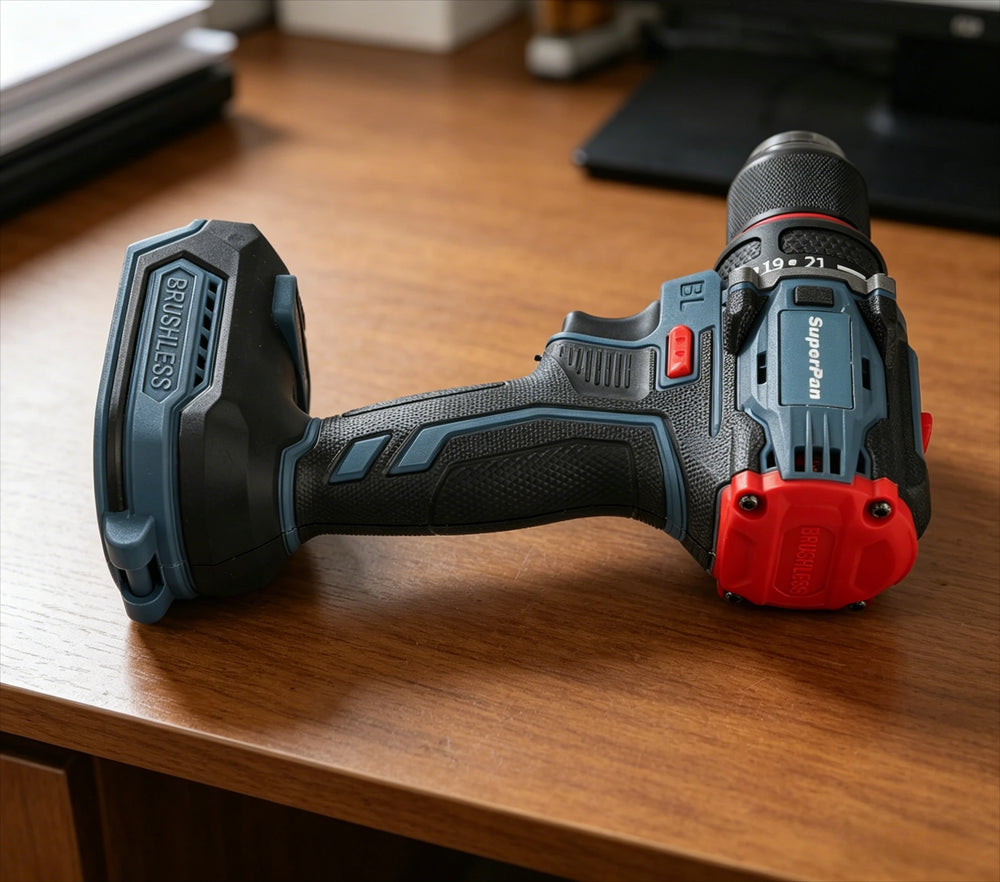 Cordless Drill Kit, 20V1700RPM,13mm Chuck, Brushless, LED Light, Great for Home DIY, Workshop & Construction, For makita Battery