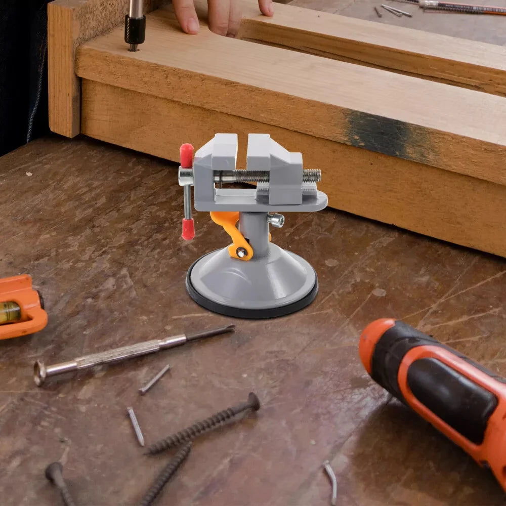 Vise Clamp Work Bench Vise Table Clamp Welding Table Clamp for DIY Metalworking Woodworking Jewelry Repair Carving