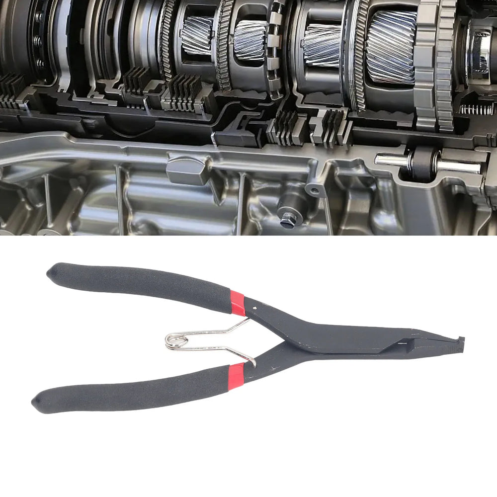 Flat Snap Ring Pliers Snap Ring Pliers 40mm Opening 2mm Thickness High Carbon Steel Ergonomic Design Retaining Ring Pliers