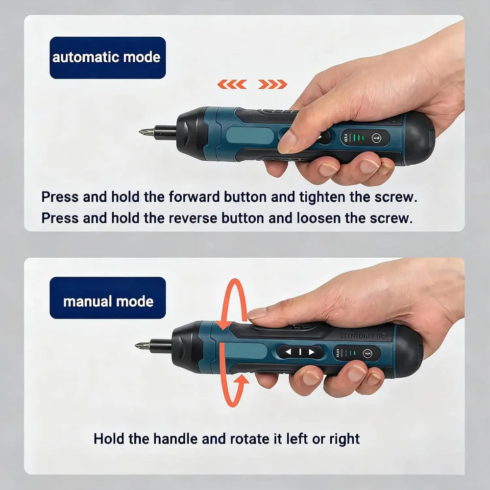 Electric Screwdriver Set with Multi-Function Torque Control, USB Rechargeable  Device Maintenance, Repair and DIY Projects