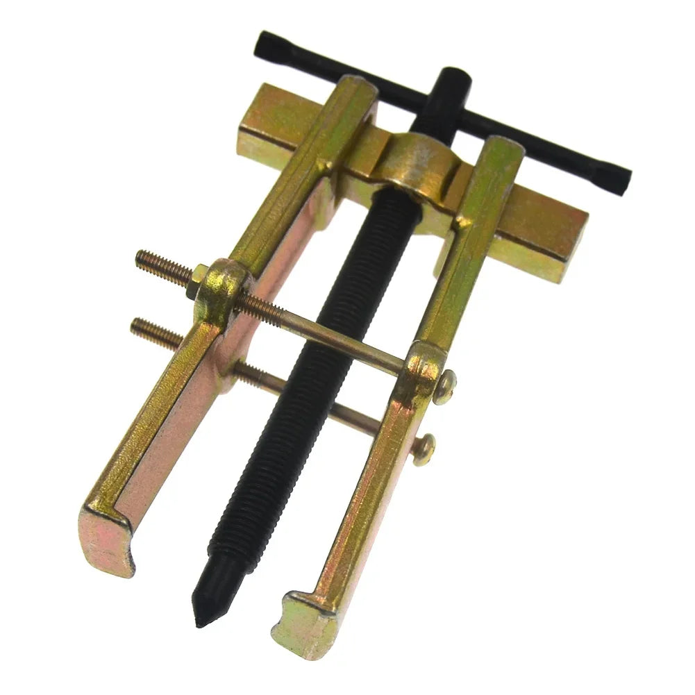 4 inch 2-Jaw Gear Bearing Puller Pump Pulley Remover Car Motorcycle Repair Tool Car Steering Wheel Remover Extractor Puller