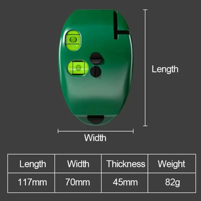 Vertical Mouse Laser Level Infrared Horizontal Line Right Angle Bubble Level Leveling 20M Long Distance 2 Lines Laser Levels ﻿