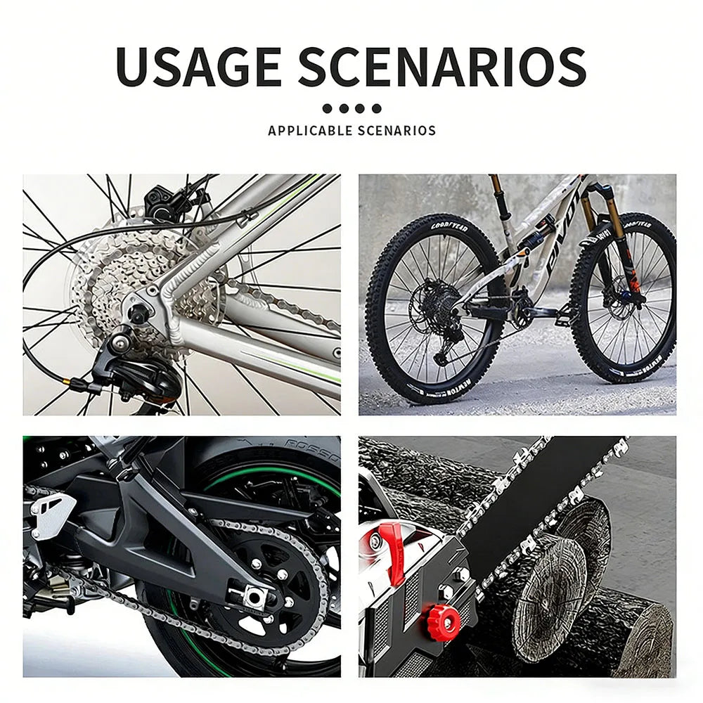 Universal Heavy Duty Chain Breaker Tool Bike Bicycle Motorcycle Chain Splitter Cutter Removal Repair Hand Tool for Mountain Road