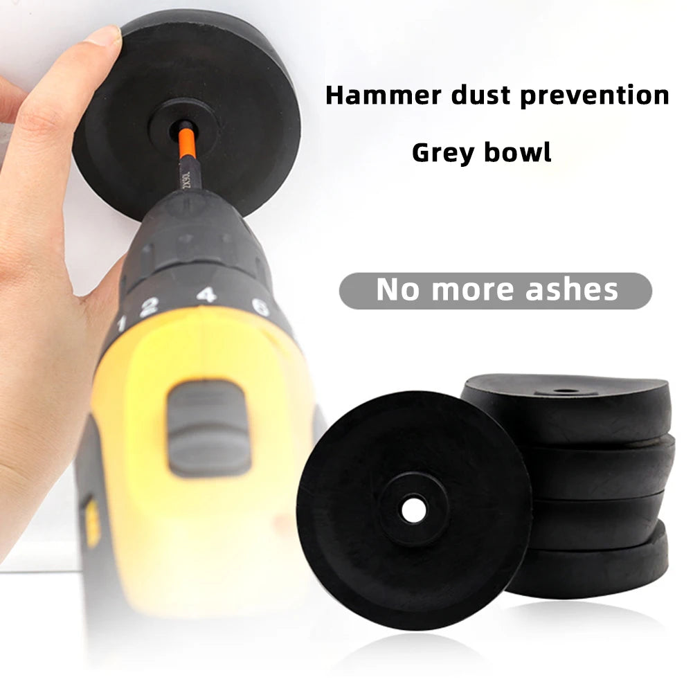 Dremel Accessories 예초기날 Electric Drill Rubber Dust Collected Cover Electric Drill Dust Collecting Sleeve For DIY Drilling To