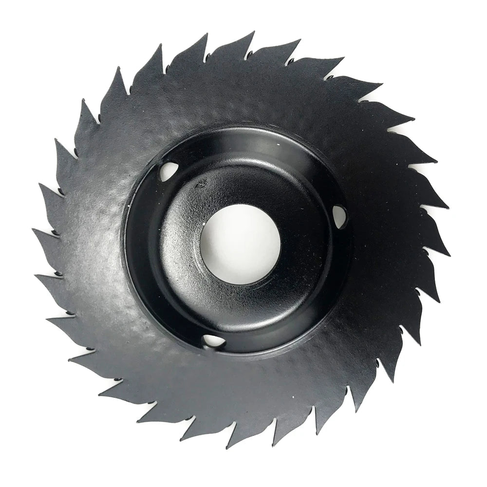 Round Wood Angle Grinding Wheel Grinding Disc Angle Grinder Cemented Carbide Coating 22mm Aperture Sawtooth Grinding Wheel Tool