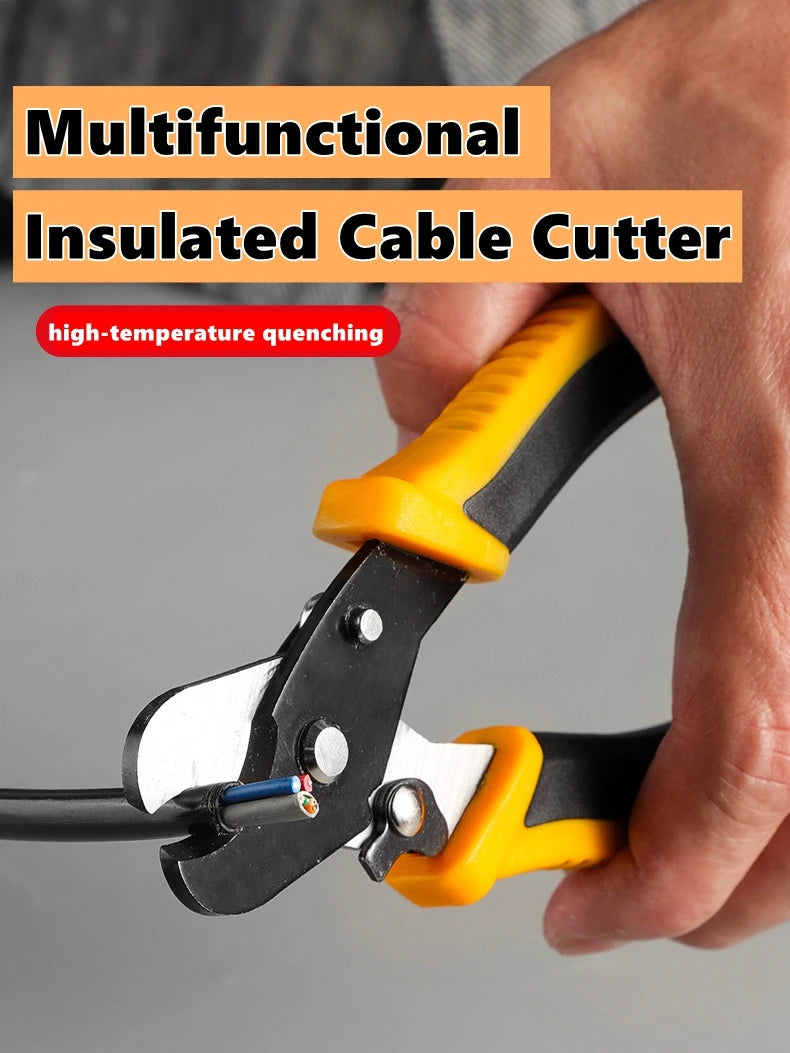 Cable Cutters for Electrical Wire Wire Stripper Plier Multifunction Wire Cutting Tool Stripping Scissors Electrician Hand Tools