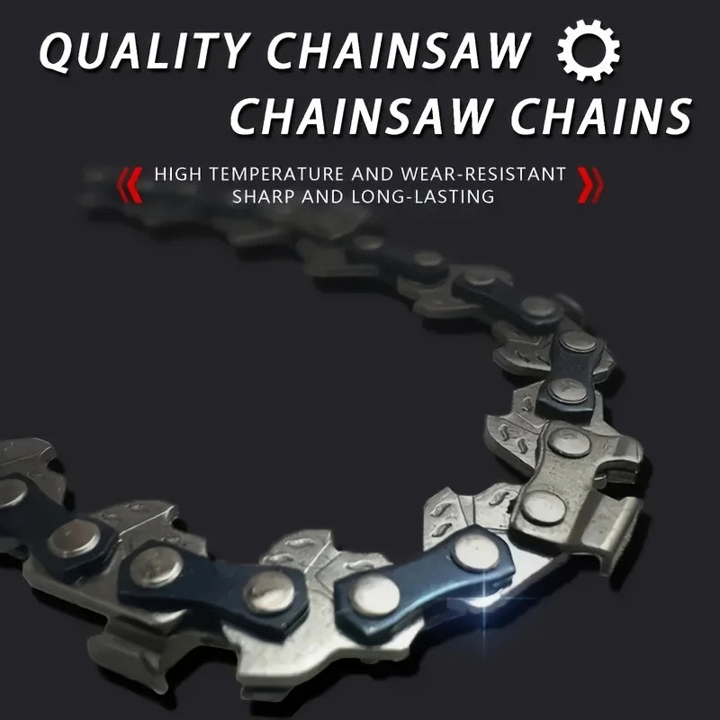2 Pcs Durable 6-Inch Chainsaw Chain for Wireless Electric Chainsaws Ideal for Trimming Cutting And Logging
