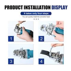 Angle Grinder Complete Multifunctional Sanding Machine Electric Grinding and Cutting Shovel Professional Angle Grinder