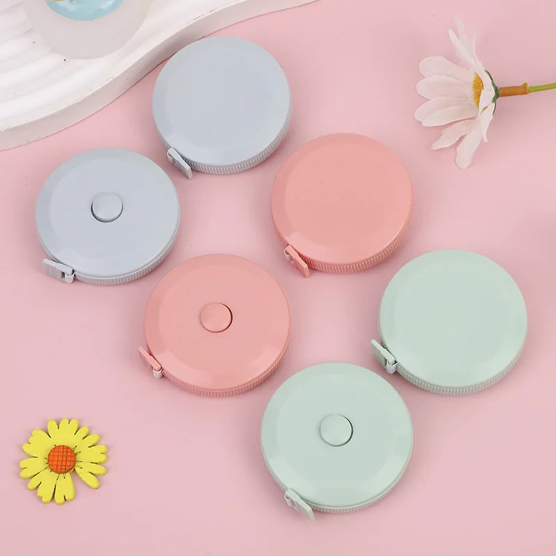 Tricot Tape Measure High Quality Retractable Measuring Ruler Small Tape Measure Portable Soft Tape Measure For Outdoor Students