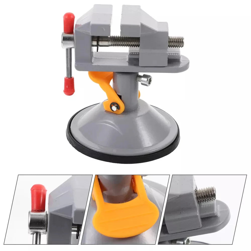 Vise Clamp Work Bench Vise Table Clamp Welding Table Clamp for DIY Metalworking Woodworking Jewelry Repair Carving