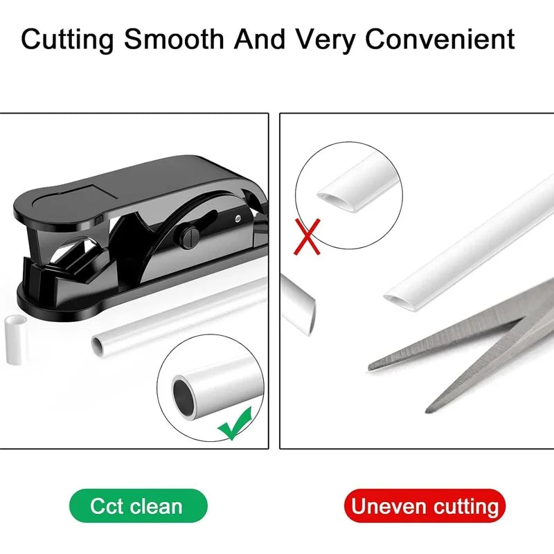 Pipe Tube Hose Cutter Scissors tool,Cuts 1/4" 3/8" 1/2" PVC Nylon PU for Water filters Reverse Osmosis System