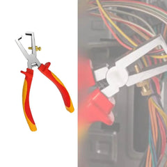 6-Inch Size Wire Stripper Heavy Duty Durable Crimping Tool Multi-Functional Professional Grade Wiring Tool Electricians Use