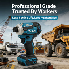 Makita DTD17118V Lithium-Ion Impact Driver with Brushless Motor for LongevityCompatible with Battery Packs
