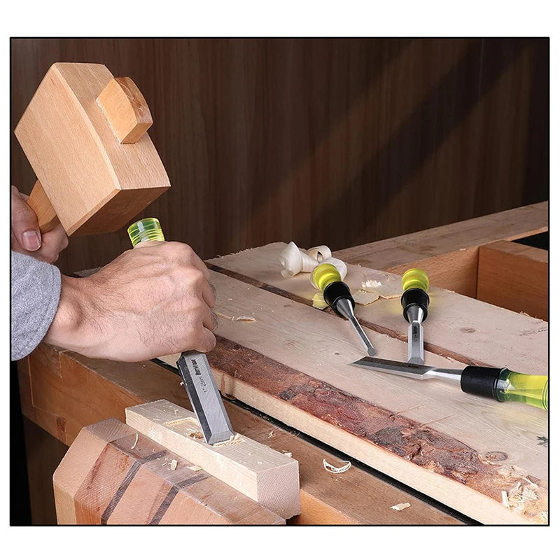 Woodworking Chisel Set Wood Carving Cutting Tools Professional Carpenter DIY Woodcut Flat Chisel Hand Kit Knife Manual Tools