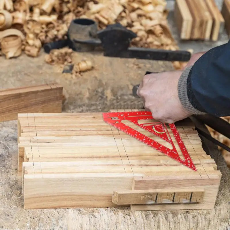 Innovative Rafter Square Tool Multi-purpose Carpentry Squares Right Angle Ruler Rafter Square  Woodworking Measurement Tool