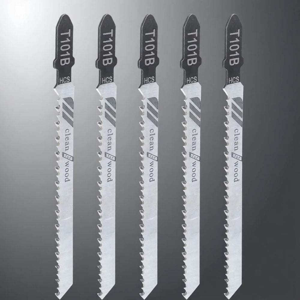 Jigsaw Blades Set for Wood and Metal Cutting 100mm HCS T101B T101D T144D T101BR T244D T127D T111C T111D