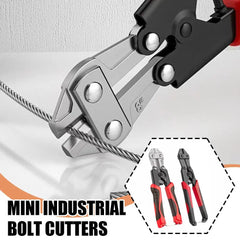 Bolt Cutter, 8"Wire Breaker Pliers, Chain Lock Cutter HeavyDuty,Cut off Wires, Bar,Hard CopperWire Twisted wire