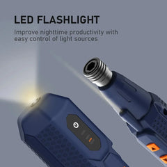 Cordless electric screwdriver Set 4.2V Smart Electric Screwdrivers with LED Lights USB Rechargeable Home use Repair Tools Kit