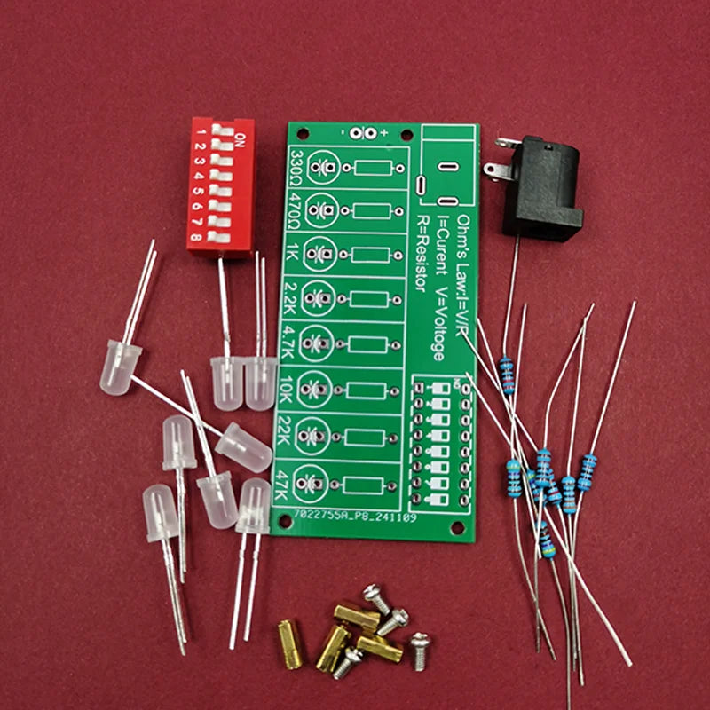 DIY Soldering Practice Kit - Learn electronics and improve your skills with easy-to-assemble circuit boards