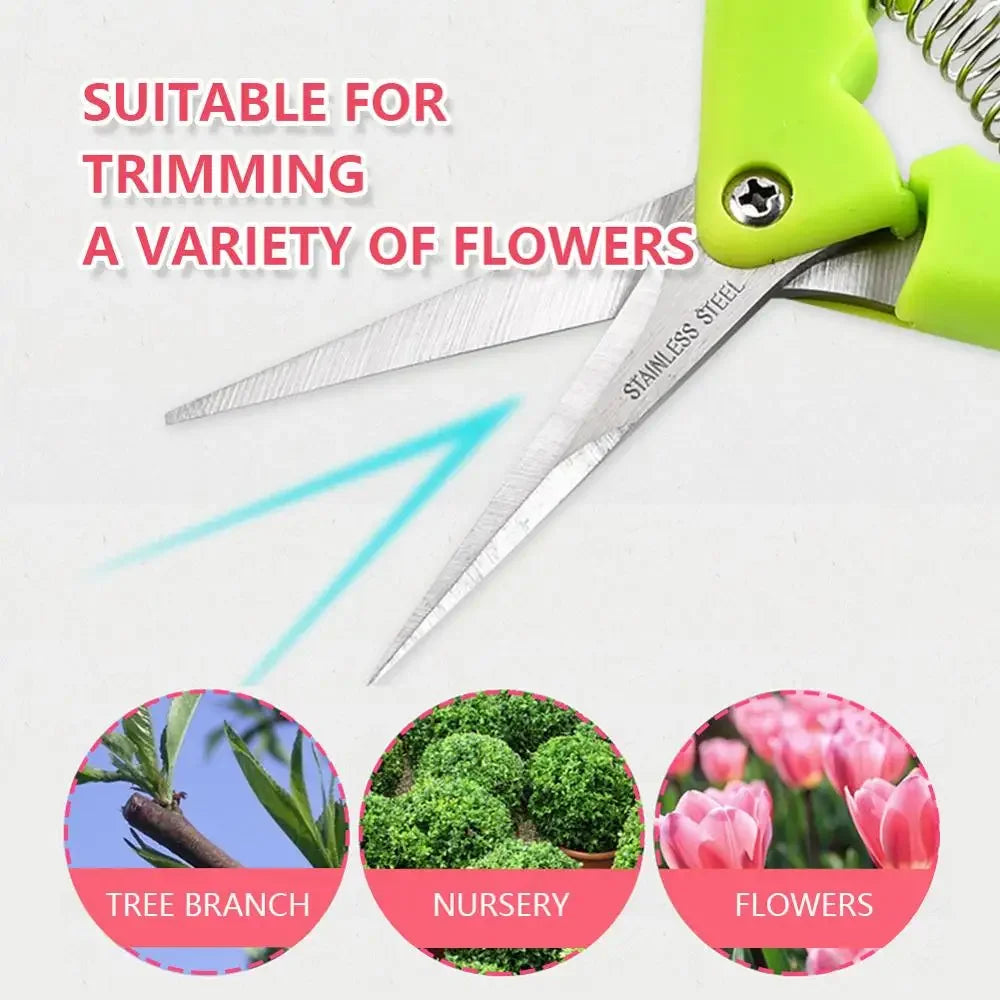 Garden Pruning Shears Orchard Scissors Potted Trim Branch Gardening Hand Tool