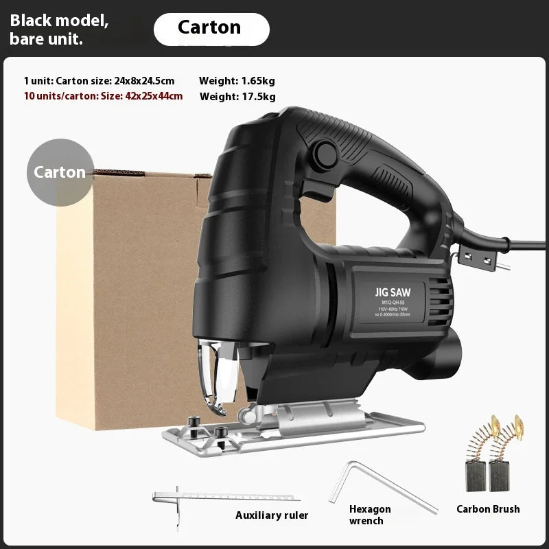 Electric Jigsaw Small Handheld Woodworking Saw Electric Saw Home Wood Cutting Machine Reciprocating Saw
