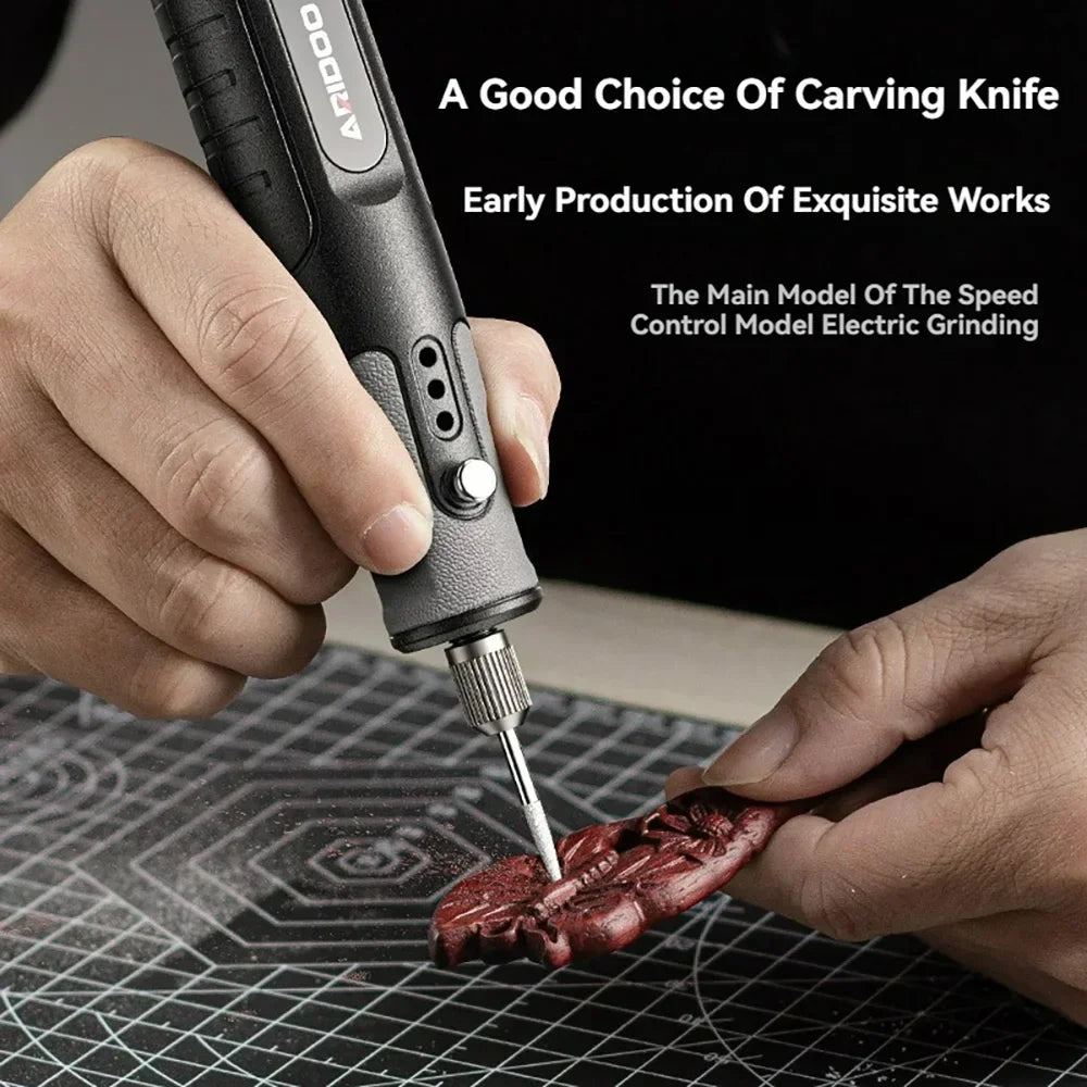 Electric Grinder Small Hand-held Grinder Polishing Electric Carving Tool Jade Wood Carving Small Electric Drill Hand Grinder