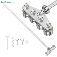 ♣Circular Saw Edge Guide with Roller Bearing, Precision Cutting Guide Tool for Circular Saw & Straight Cuts