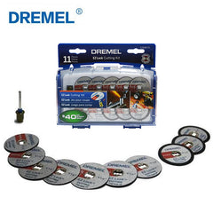 Dremel Cuting Disc Tool Accessories 11pcs Set for Electric Grinder EZ Lock Multifunctional Cutting Blades EZ688