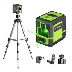 Lfine Laser Level 2 Lines Professional Level Laser Horizontal Vertical Nivel Laser automatic 360°Self-Leveling laser level Tools